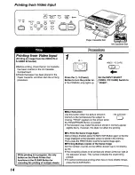 Preview for 14 page of Panasonic PV-PD2000 Operating Instructions Manual