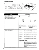 Preview for 16 page of Panasonic PV-PD2000 Operating Instructions Manual