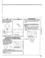 Предварительный просмотр 37 страницы Panasonic PV-PD2100 Operating Instructions Manual