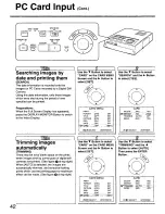 Предварительный просмотр 42 страницы Panasonic PV-PD2100 Operating Instructions Manual