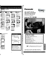 Preview for 7 page of Panasonic PV-V4524S Operating Instructions Manual