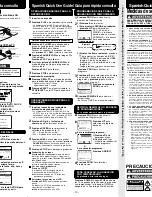 Предварительный просмотр 10 страницы Panasonic PV-V4624S Operating Instructions Manual