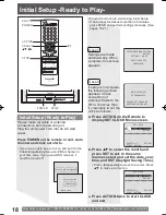 Preview for 18 page of Panasonic PV27DF4 - MONITOR/DVD COMBO Operating Instructions Manual