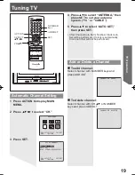 Preview for 19 page of Panasonic PV27DF4 - MONITOR/DVD COMBO Operating Instructions Manual