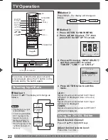 Preview for 22 page of Panasonic PV27DF4 - MONITOR/DVD COMBO Operating Instructions Manual