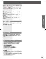 Preview for 23 page of Panasonic PV27DF4 - MONITOR/DVD COMBO Operating Instructions Manual