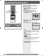 Preview for 30 page of Panasonic PV27DF4 - MONITOR/DVD COMBO Operating Instructions Manual