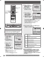 Preview for 34 page of Panasonic PV27DF4 - MONITOR/DVD COMBO Operating Instructions Manual