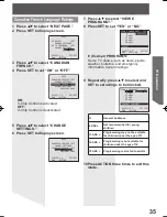 Preview for 35 page of Panasonic PV27DF4 - MONITOR/DVD COMBO Operating Instructions Manual