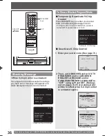 Preview for 36 page of Panasonic PV27DF4 - MONITOR/DVD COMBO Operating Instructions Manual