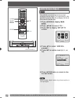 Preview for 52 page of Panasonic PV27DF4 - MONITOR/DVD COMBO Operating Instructions Manual