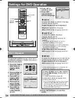 Preview for 54 page of Panasonic PV27DF4 - MONITOR/DVD COMBO Operating Instructions Manual