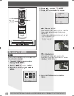 Preview for 58 page of Panasonic PV27DF4 - MONITOR/DVD COMBO Operating Instructions Manual