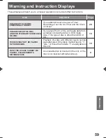 Preview for 59 page of Panasonic PV27DF4 - MONITOR/DVD COMBO Operating Instructions Manual