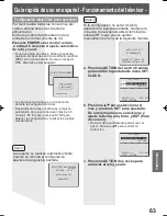 Preview for 63 page of Panasonic PV27DF4 - MONITOR/DVD COMBO Operating Instructions Manual