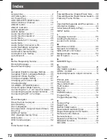 Preview for 72 page of Panasonic PV27DF4 - MONITOR/DVD COMBO Operating Instructions Manual