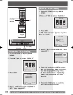 Preview for 20 page of Panasonic PV27DF64 - DVD TV COMBO Operating Instructions Manual