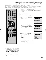 Preview for 15 page of Panasonic PV9D53 - MONITOR/DVD COMBO Operating Instructions Manual