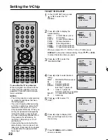 Preview for 22 page of Panasonic PV9D53 - MONITOR/DVD COMBO Operating Instructions Manual