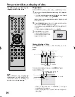 Preview for 26 page of Panasonic PV9D53 - MONITOR/DVD COMBO Operating Instructions Manual