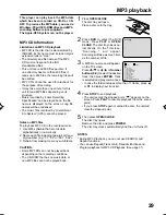 Preview for 29 page of Panasonic PV9D53 - MONITOR/DVD COMBO Operating Instructions Manual