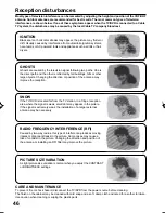 Preview for 46 page of Panasonic PV9D53 - MONITOR/DVD COMBO Operating Instructions Manual