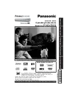 Preview for 1 page of Panasonic PVD4735S - DVD/VCR DECK Operating Instructions Manual