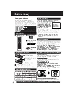 Preview for 4 page of Panasonic PVD4735S - DVD/VCR DECK Operating Instructions Manual