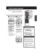 Preview for 19 page of Panasonic PVD4735S - DVD/VCR DECK Operating Instructions Manual