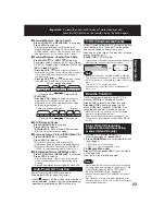 Preview for 23 page of Panasonic PVD4735S - DVD/VCR DECK Operating Instructions Manual