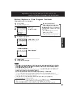 Preview for 25 page of Panasonic PVD4735S - DVD/VCR DECK Operating Instructions Manual