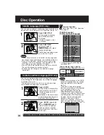 Preview for 36 page of Panasonic PVD4735S - DVD/VCR DECK Operating Instructions Manual