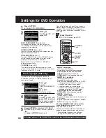 Preview for 52 page of Panasonic PVD4735S - DVD/VCR DECK Operating Instructions Manual