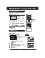 Preview for 54 page of Panasonic PVD4735S - DVD/VCR DECK Operating Instructions Manual