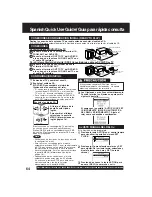 Preview for 64 page of Panasonic PVD4735S - DVD/VCR DECK Operating Instructions Manual