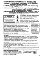 Preview for 3 page of Panasonic PVD4741 - DVD/VCR DECK Operating Instructions Manual