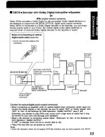 Preview for 15 page of Panasonic PVD4741 - DVD/VCR DECK Operating Instructions Manual