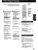 Preview for 19 page of Panasonic PVD4741 - DVD/VCR DECK Operating Instructions Manual