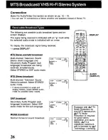 Preview for 26 page of Panasonic PVD4741 - DVD/VCR DECK Operating Instructions Manual