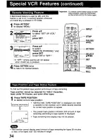 Preview for 34 page of Panasonic PVD4741 - DVD/VCR DECK Operating Instructions Manual