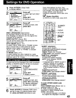 Preview for 45 page of Panasonic PVD4741 - DVD/VCR DECK Operating Instructions Manual