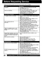 Preview for 50 page of Panasonic PVD4741 - DVD/VCR DECK Operating Instructions Manual