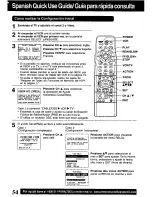 Preview for 54 page of Panasonic PVD4741 - DVD/VCR DECK Operating Instructions Manual