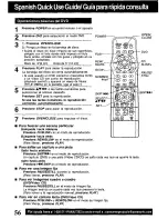 Preview for 56 page of Panasonic PVD4741 - DVD/VCR DECK Operating Instructions Manual