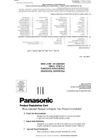 Preview for 61 page of Panasonic PVD4741 - DVD/VCR DECK Operating Instructions Manual