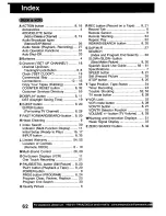 Preview for 62 page of Panasonic PVD4743 - DVD/VCR DECK Operating Instructions Manual