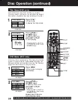 Предварительный просмотр 38 страницы Panasonic PVD4752 - DVD/VCR DECK Operating Instructions Manual