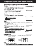 Предварительный просмотр 42 страницы Panasonic PVD4752 - DVD/VCR DECK Operating Instructions Manual