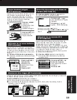 Предварительный просмотр 59 страницы Panasonic PVD4752 - DVD/VCR DECK Operating Instructions Manual