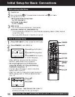 Предварительный просмотр 16 страницы Panasonic PVD4761 - DVD/VCR DECK Operating Instructions Manual